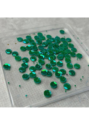 5 г - Паетка круглая шестигранник 7 мм - бирюзовый с АВ Plus-plus (353393111)