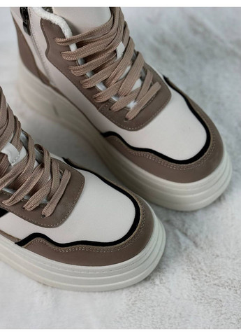 Комфортные зимние хайтопы No Brand комбинированные зима (368974388)