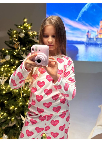 Белая демисезонная детская пижама кофта + брюки Asi.Store.ua