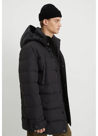 Чорний зимній Пуховик Finn Flare