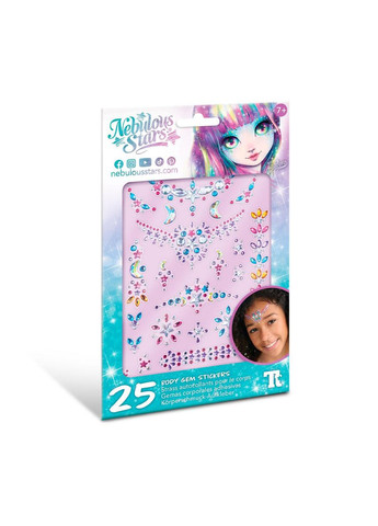 Набор кристаллов для тела – Боди–арт: Звездные узоры Nebulous Stars (342753441)