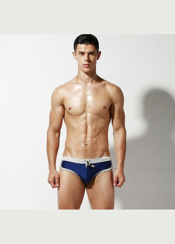 Мужские темно-синие пляжные, спортивные, повседневные, кэжуал мужские плавки брифы темно-синий 5909 брифы Sport Line