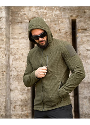 Армейская мужская демисезонная флиска хаки Freedom (361677394)