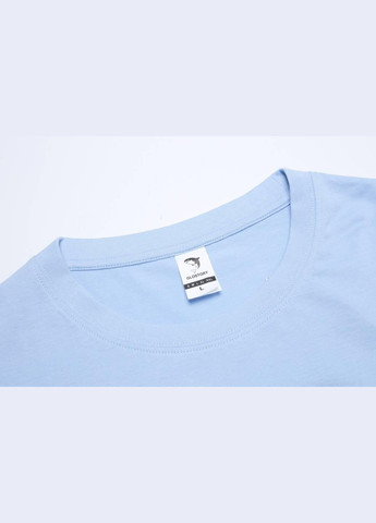 Голубая футболка basic,голубой, Glo-Story