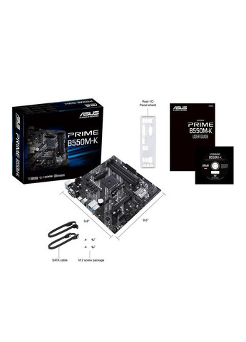 Материнська плата PRIME B550M-K Asus (372618614)