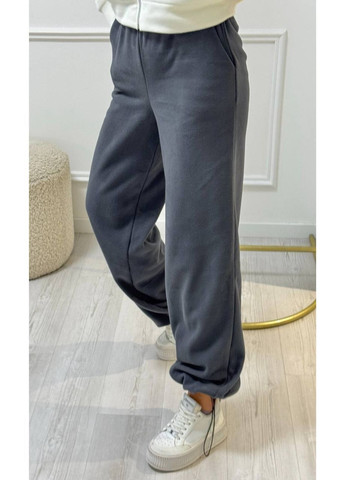 Костюм женский теплый флисовый брюки на затяжках и кофта No Brand (367737113)