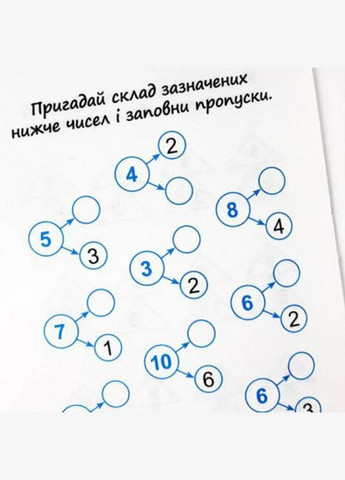 Навчальний посібник Зірка "Найшвидший спосіб вивчити Склад числа"() Zirka 306057 (328448526)