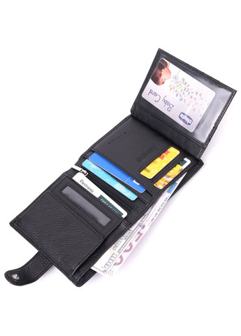 Чоловічий шкіряний гаманець 10,5х12х2,5 см st leather (288047636)