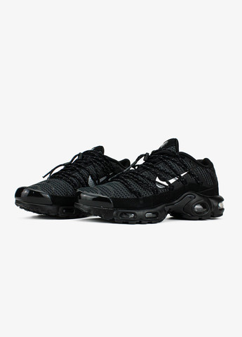 Чорні всесезон кросівки чоловічі nike air max tn plus utility black | аір макс тн плюс чорні No Brand