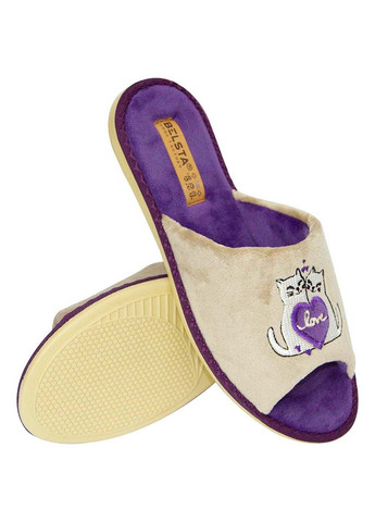 Фиолетовые тапки Белста