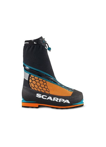 Цветные зимние ботинки phantom 6000 черный-оранжевый Scarpa