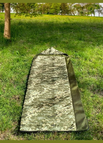 Літній спальник ковдра ЗСУ Спальний мішок літній піксель мм14 армійський Легкий 3D москітна сітка No Brand (378204856)