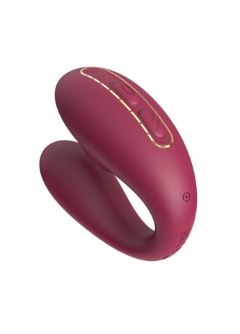 Вібратор для пар вакуумний Talia з пультом керування, бордовий BeYourLover (334709594)