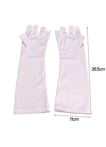 Защитная Перчатка от УФ-лучей для Работы с Гель Лаком в УФ Лампе 2 Пары - Предотвращает Старение Кожи Рук 2 Пары (51230730) Clefers (300694499)