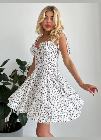 Белое праздничный платье No Brand