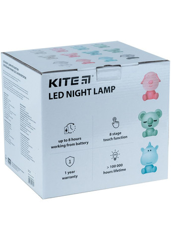 Світильник-нічник LED з акумулятором Koala білий Kite (322169595)