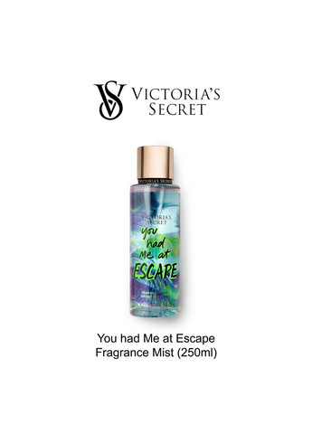 Парфюмированный спрей для тела You Had Me At Escape Fragrance Mist 250 ml Victoria's Secret (279363922)