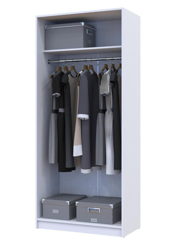 Шкаф распашной для одежды Промо 90х48х204 см (DRS-011197) Doros (361443814)