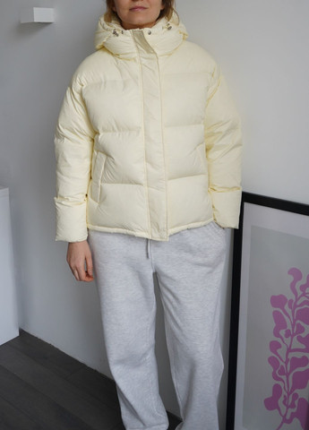 Светло-желтый Пуховик One