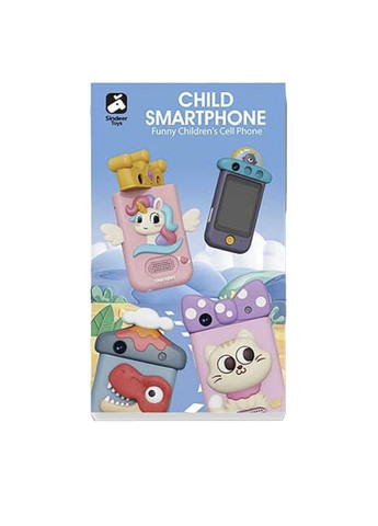 Детский смартфон игрушечный цвет разноцветный ЦБ-00287713 No Brand (367016914)