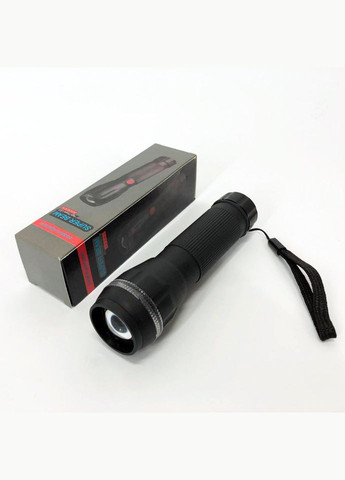 Ручной фонарик на батарейках (3хААА) с функцией зума, карманный мини фонарь лед фонарь переносной China (289754312)