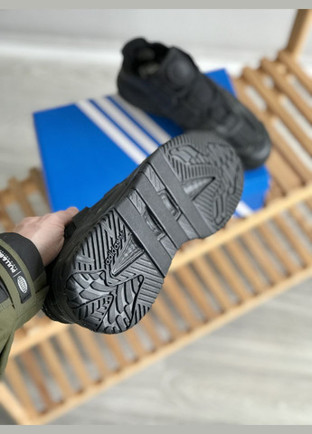 Чорні Осінні кросівки чоловічі adidas niteball black | адідас найтбол чорні No Brand