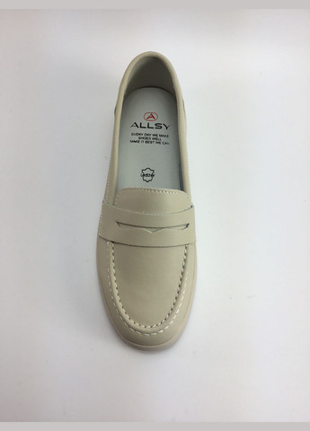 ALLSY Жіночі туфлі лофери бежевий з штучна шкіра, китай — літо (316089405)
