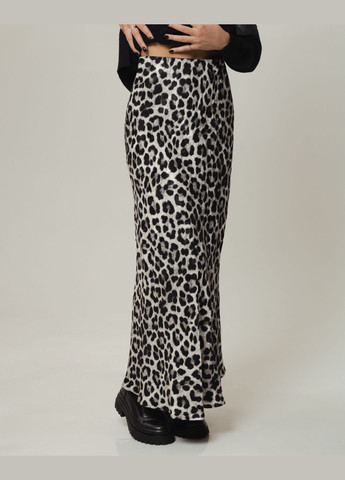 Костюм спідничний чорний леопардовий (кофта, спідниця) Of White (307404453)