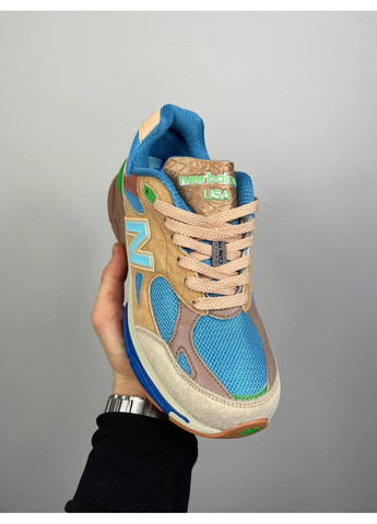 Бежеві Осінні кросівки чоловічі new balance 990 v3 joe freshgoods outside clothes нью беланс 990 v3 No Brand