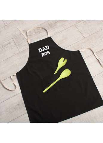 Фартух "Dad Bos", Чорний, англійська BeriDari (365777400)