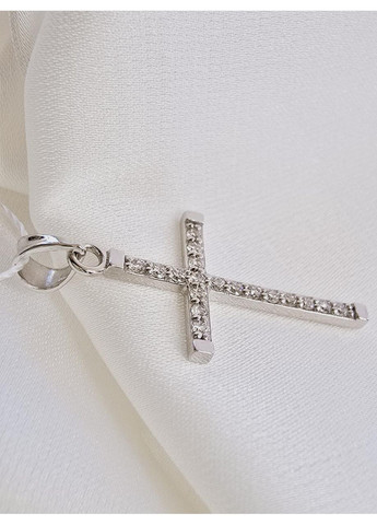 Золотой крестик с бриллиантами, 585 пробы. SOVA jewelry house (365268284)