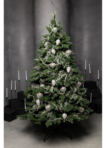 Штучна лита ялинка ЕЛІТ Зелена 1.50м з підставкою на 30% більше гілочок Yalunka Tobi (349451460)