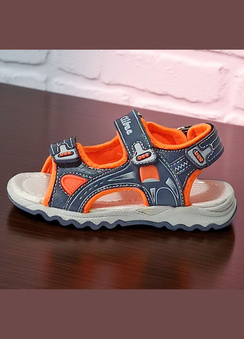 Спортивні босоніжки відкриті ортопедичні сандалі на липучках для хлопчика Клібі Clibee (334305334)