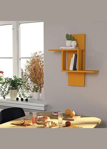 Настенная полка из дерева Шрипати карри (НСП-007903) No Brand (328081986)