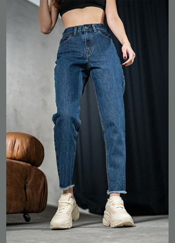 Джинсы мом женские зауженые Denim Mom Синие Teamv - (317310427)