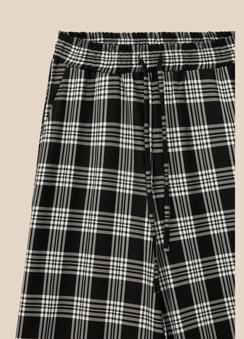 Черно-белые кэжуал демисезонные брюки LAWA