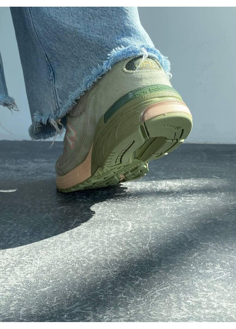 КРОСІВКИ ЖІНОЧІ NEW BALANCE 993 GREEN НЬЮ БЕЛАНС 993 No Brand сірі демісезони (367174618)