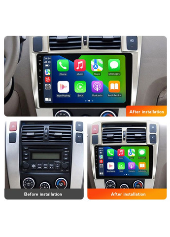 Штатная магнитола Makede MN Hyundai Tucson 1 (2004 - 2009) IPS X10 Pro 2Gb+32Gb Black Mekede (352265099)