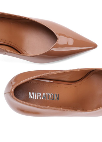MIRATON Женские Туфли 5854-05-N1808 Бежевый Лак бежевый з, китай — демисезон (365434840)
