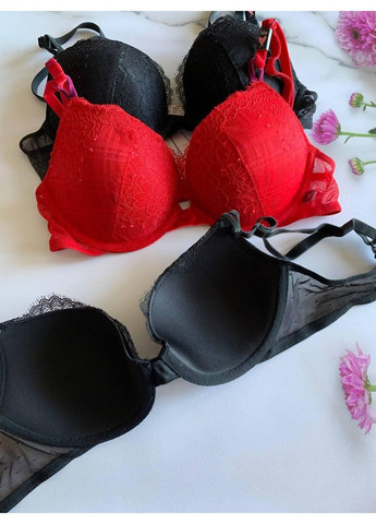Червоний бюстгальтер без пуш-ап favorite t-shirt bra червоний 36c(80c) Victoria's Secret
