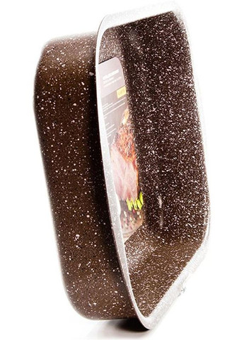 Форма для запікання Chocolate Breeze алюмінієва з антипригарним покриттям 35х25х6 см деко для випічки Fissman (368980083)