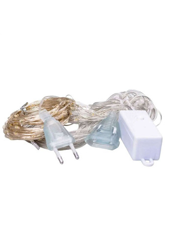 Гирлянда-штора Роса 200 LED размер 3*2 м, мультиколор GarlandoPro 173301ML No Brand (367078668)