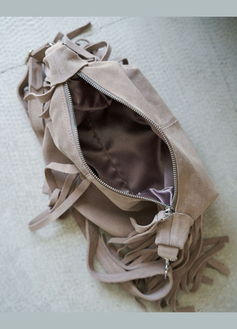 Жіноча замшева шкіряна сумка Пака середнього розміру (shkrqna-zamsheva-zhnocha-sumka-paka) WeLassie (342199512)