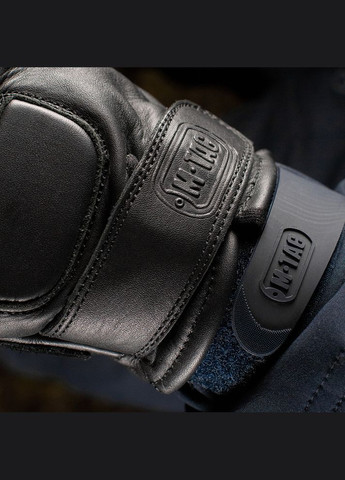 Рукавички безпалі шкіряні Assault Tactical Mk.1 Black M-TAC (315338961)