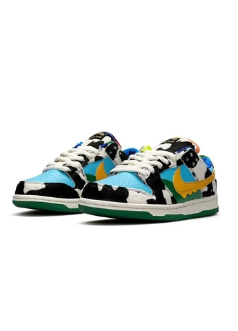 КРОСІВКИ ЖІНОЧІ NIKE SB DUNK LOW X BEN & JERRYS НАЙК СБ ДАНК No Brand комбіновані демісезони (391998406)