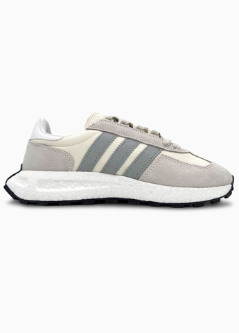 Бежеві Осінні кросівки чоловічі і жіночі adidas retropy e5 grey beige white | адідас ретропі бежеві No Brand