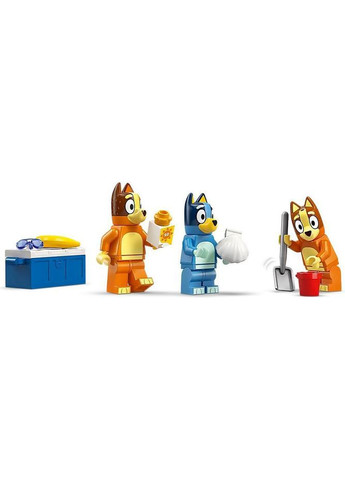 Конструктор Bluey Пляж і сімейна поїздка на автомобілі Блуї, 133 деталі () Lego 11202 (369111639)