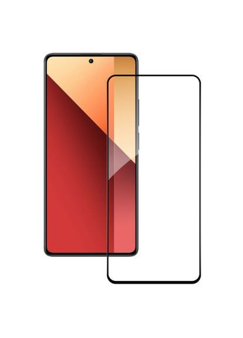 Скло захисне (1283126583780) ACCLAB Full Glue Xiaomi Redmi Note 13 Pro 4G Black (366519311)