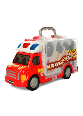 Игровой набор Пожарного с машинкой 661-175 машинка со светом NOW BRAND (371357538)