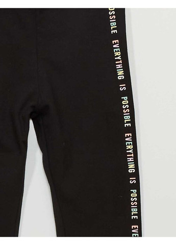 Лосини,чорний з принтом, Kiabi (259661610)